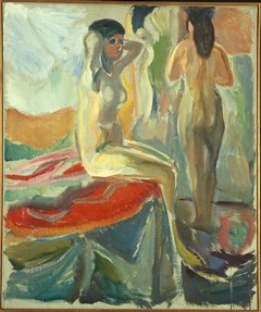 Female Nudes, Seated and Standing by Edvard Munch