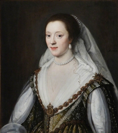 Frances Coke, Viscountess Purbeck (1601-1645) by Michiel Jansz van Mierevelt