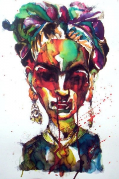 Frida Khalo by Jorge Mato