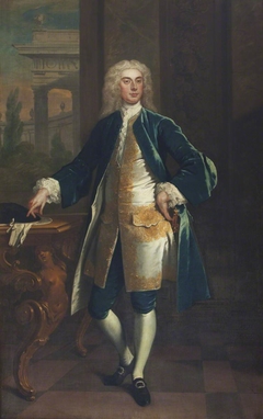 George Venables-Vernon, 1st Baron Vernon of Kinderton (1710-1780) by John Vanderbank