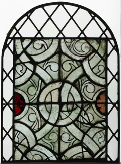 Glass panel by Anonymous