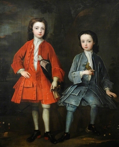 Henry Harpur, later Sir Henry Harpur, 5th Bt (1708 – 1748) and his Brother John Harpur (d.1780) by Charles d'Agar