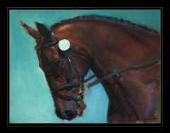 Horse Study by Salvador Villagran