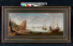 Hout halen in Scandinavië met Nederlandse schepen by Cornelis Claesz van Wieringen