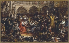 Influence of the university on the country, from the series “History of Civilization in Poland” by Jan Matejko