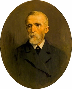 John Ritchie Findlay of Aberlour, 1824 - 1898. Proprietor of the Scotsman; founder of the Scottish National Portrait Gallery by George Reid