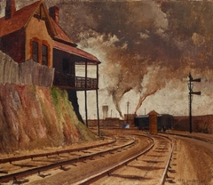 Keswick Siding by Jeffrey Smart