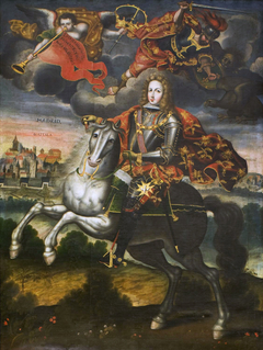 King Louis I of Spain on Horseback by Anonymous