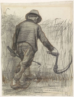 Peasant with Sickle by Vincent van Gogh