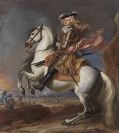 Kurfürst Johann Wilhelm zu Pferde by Anthoni Schoonjans