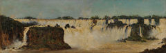 La cascada del Iguazú by Augusto Ballerini