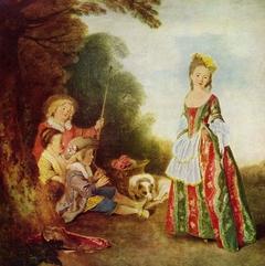La danse by Jean-Antoine Watteau