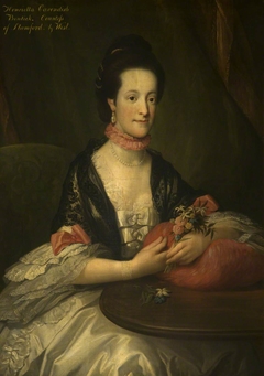 Lady Henrietta Cavendish-Bentinck, Countess of Stamford (1737-1827) by attributed to Johann Zoffany
