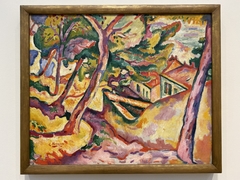 Landscape at L'Estaque by Georges Braque