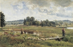 Landscape from Häme by Berndt Lindholm
