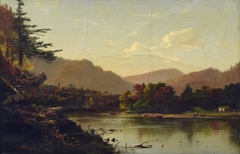 Landscape, Scene near Bethlehem, Pa