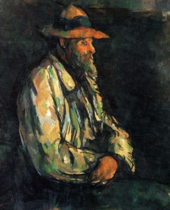 Le Jardinier Vallier (The artist's gardener, Vallier) by Paul Cézanne