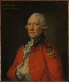 Lieutenant Colonel Paul Pechell (1724–1800) by Thomas Gainsborough