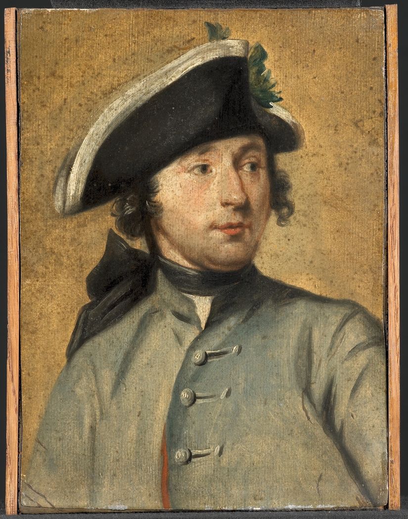 Ludolf Bakhuysen II (1717-82). Schilder en militair, kleinzoon van de zeeschilder Ludolf Bakhuysen I