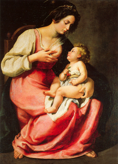 Madonna and Child by Artemisia Gentileschi