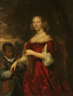 Margaretha van Raephorst (d 1690). Wife of Cornelis Tromp by Johannes Mytens
