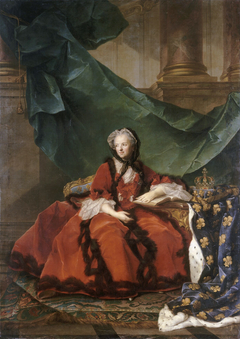 Marie Leszczynska, reine de France by Anonymous
