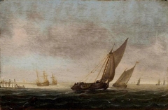 Marine (Strasbourg version) by Willem van de Velde the Younger
