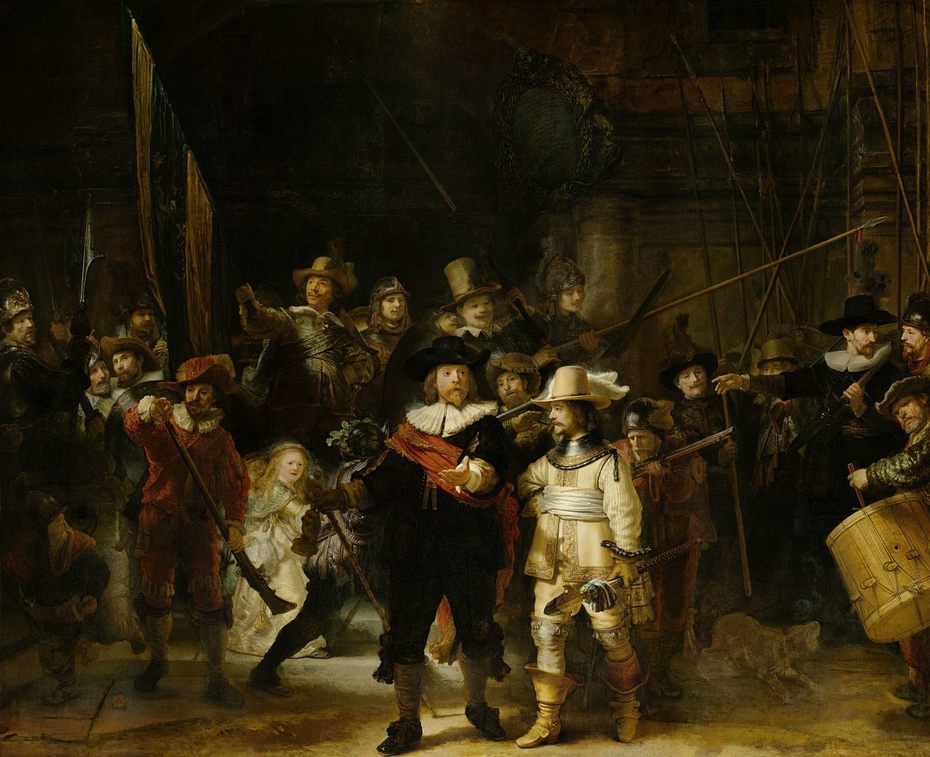 Militia Company of District II under the Command of Captain Frans Banninck Cocq, Known as the ‘Night Watch’