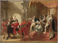 Monmouth before James II by John Singleton Copley