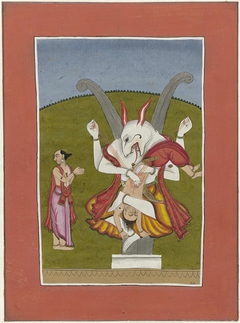 Narasimha (incarnatie van Vishnu als man-leeuw)