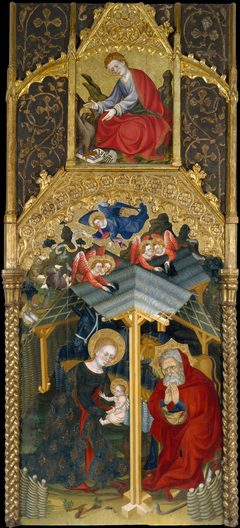 Nativity and Saint John the Evangelist by Guerau Gener