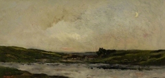 On the River Oise by Charles-François Daubigny