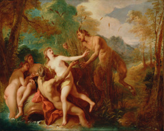 Pan and Syrinx by Jean François de Troy