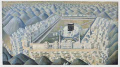 Panoramic View of the City of Mecca by Unknown Artist