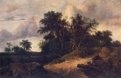Peasant Cottage in a Landscape