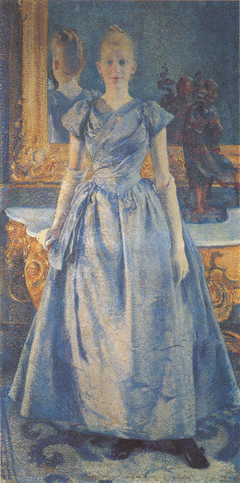 Portrait d'Alice Sèthe by Théo van Rysselberghe