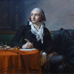Portrait de Giuseppe Fravega by Anne-Louis Girodet de Roussy-Trioson