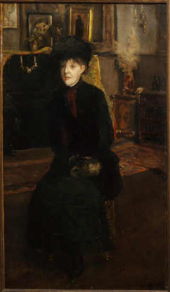 Portrait de Mary Cassat (1845-1926), peintre