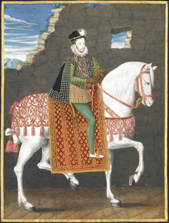 Portrait équestre de Henri III, roi de France by Anonymous