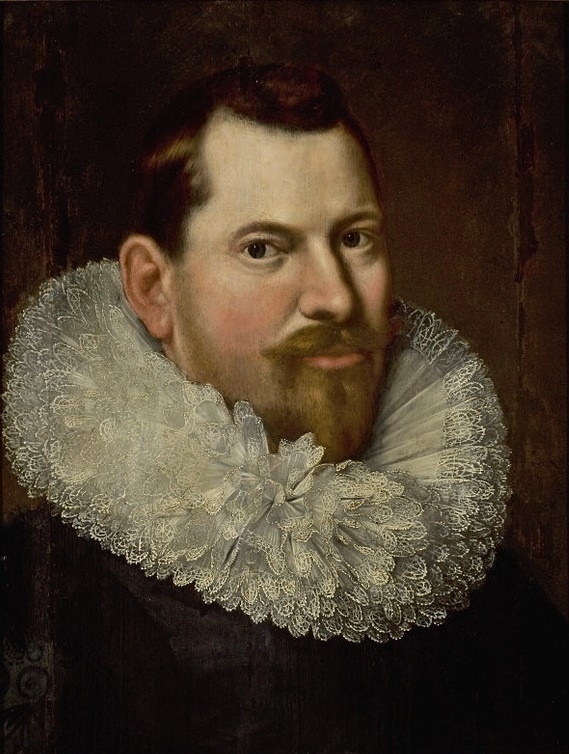 Portrait of a man in a lace ruff.