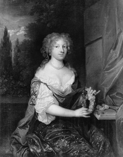 Portrait of a Young Woman with a Garland