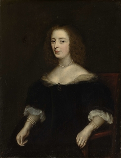 Portrait of Anna van den Corput, Wife of Jacob de Witt by Unknown Artist