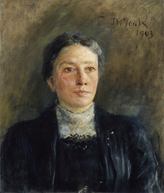 Portrait of Augusta Gregory (1852-1932), Dramatist by John Butler Yeats