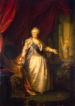 Portrait of Catherine II by Johann Baptist von Lampi the Elder