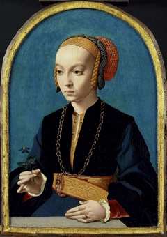 Portrait of Elisabeth Bellinghausen (1493-1555) by Bartholomäus Bruyn I