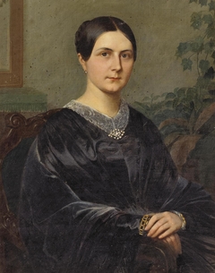 "Portrait of Elizaveta Nikolaevna Odintsova" by Anonymous