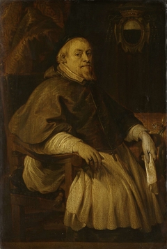 Portrait of François Vilain de Gand, Baron of Rassenghem, Bishop of Doornik by Lucas Franchoys II