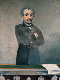 Portrait of Georges Clemenceau by Edouard Manet