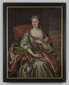Portrait of Gertrudis Henrica Elisabeth van der Heyden (1695-1765) by B Stael