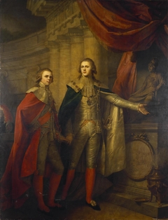 Portrait of Grand Dukes Alexander and Constantine by Johann Baptist von Lampi the Elder